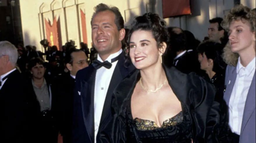 Bruce Willis y Demi Moore