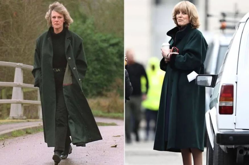 Camilla Parker Bowles y Emerald Fennell