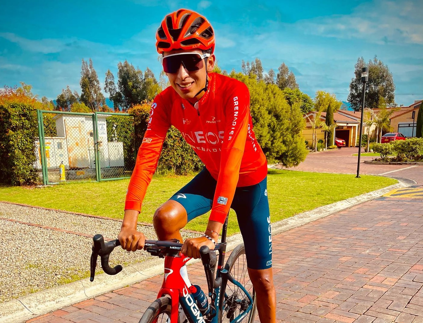 Egan Bernal ruta