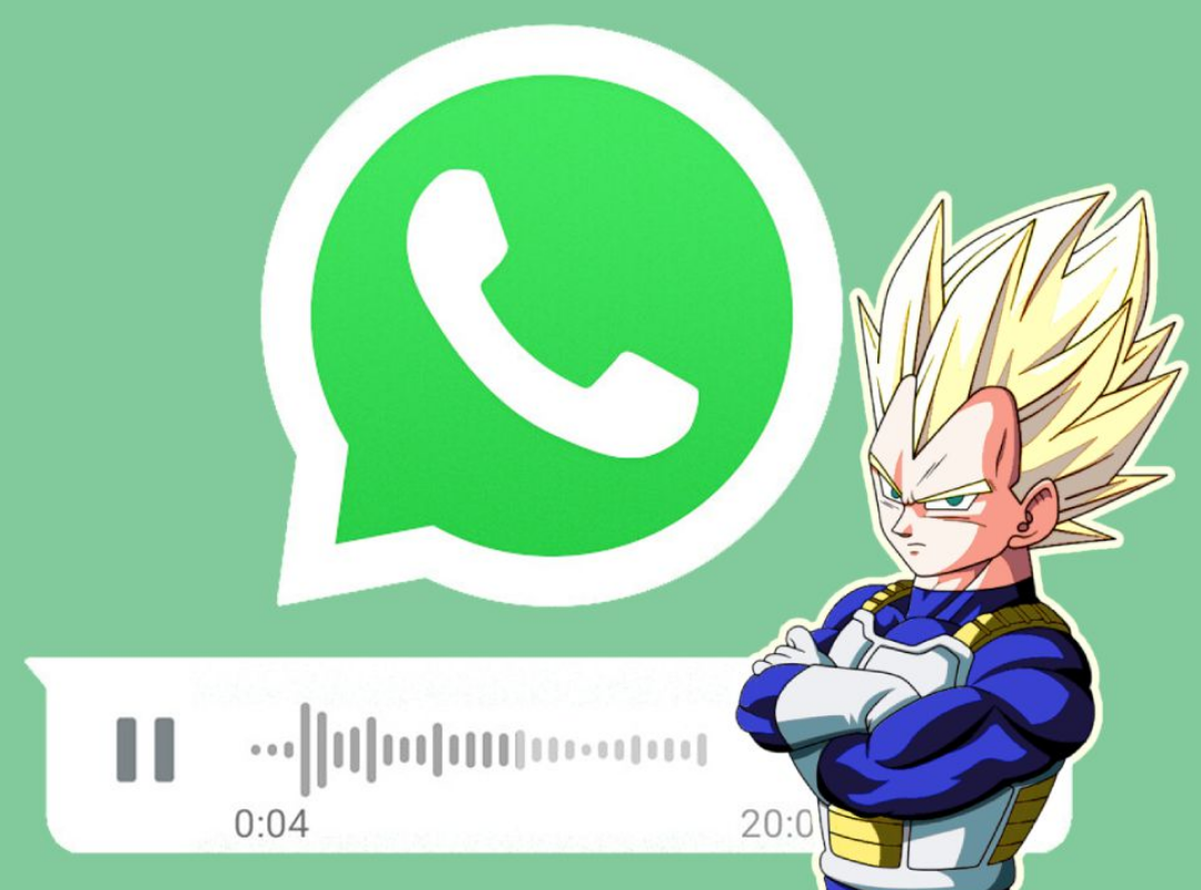 Así puede mandar audios con la voz de Vegeta en WhatsApp