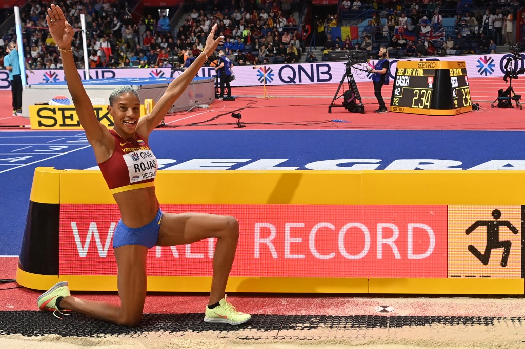 Momento del mes en el atletismo internacional: el récord mundial de Yulimar Rojas