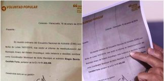 Documento que vincula a Guaidó con un presunto narcotraficante fue forjado