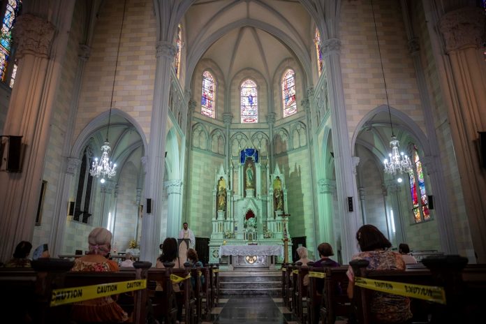 Permitirán un aforo de 70% en las iglesias y templos durante Semana Santa