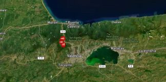 Funvisis registró cuatro sismos en Valencia en las últimas horas