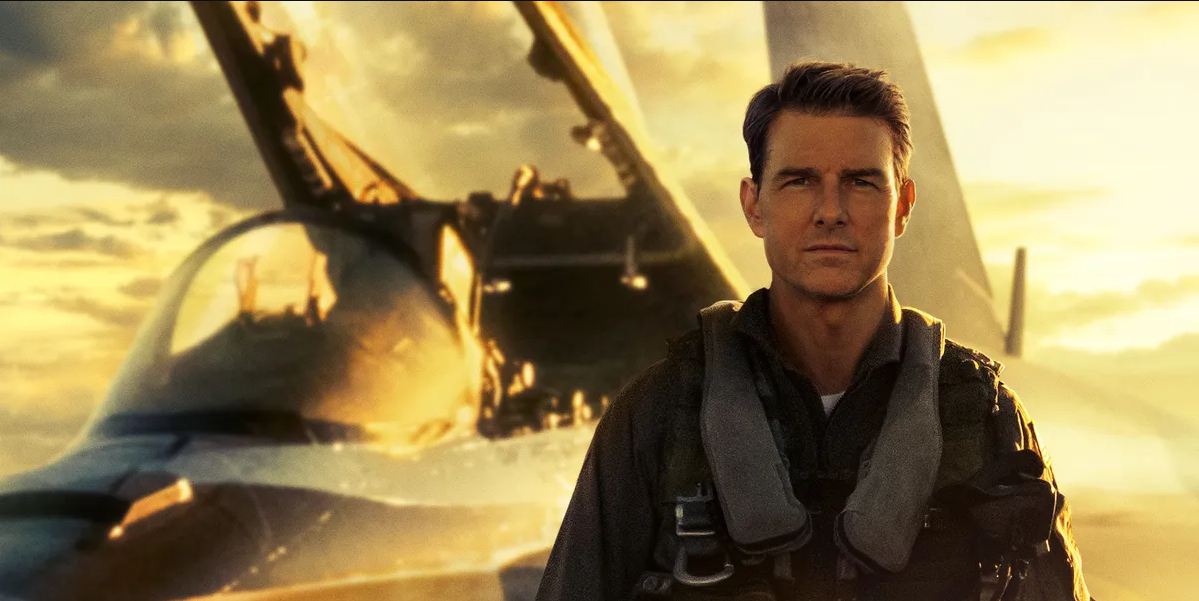 Tom Cruise presentó la secuela de Top Gun desde un avión en vuelo