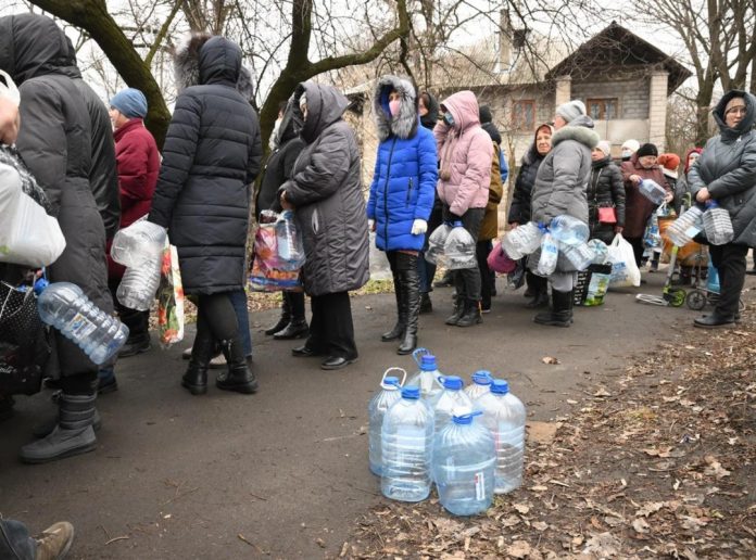 Ucrania servicio de agua
