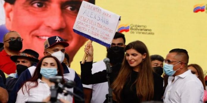 Camila Fabri exige la libertad de Alex Saab