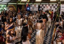 Desfile de modas en la Amazonía