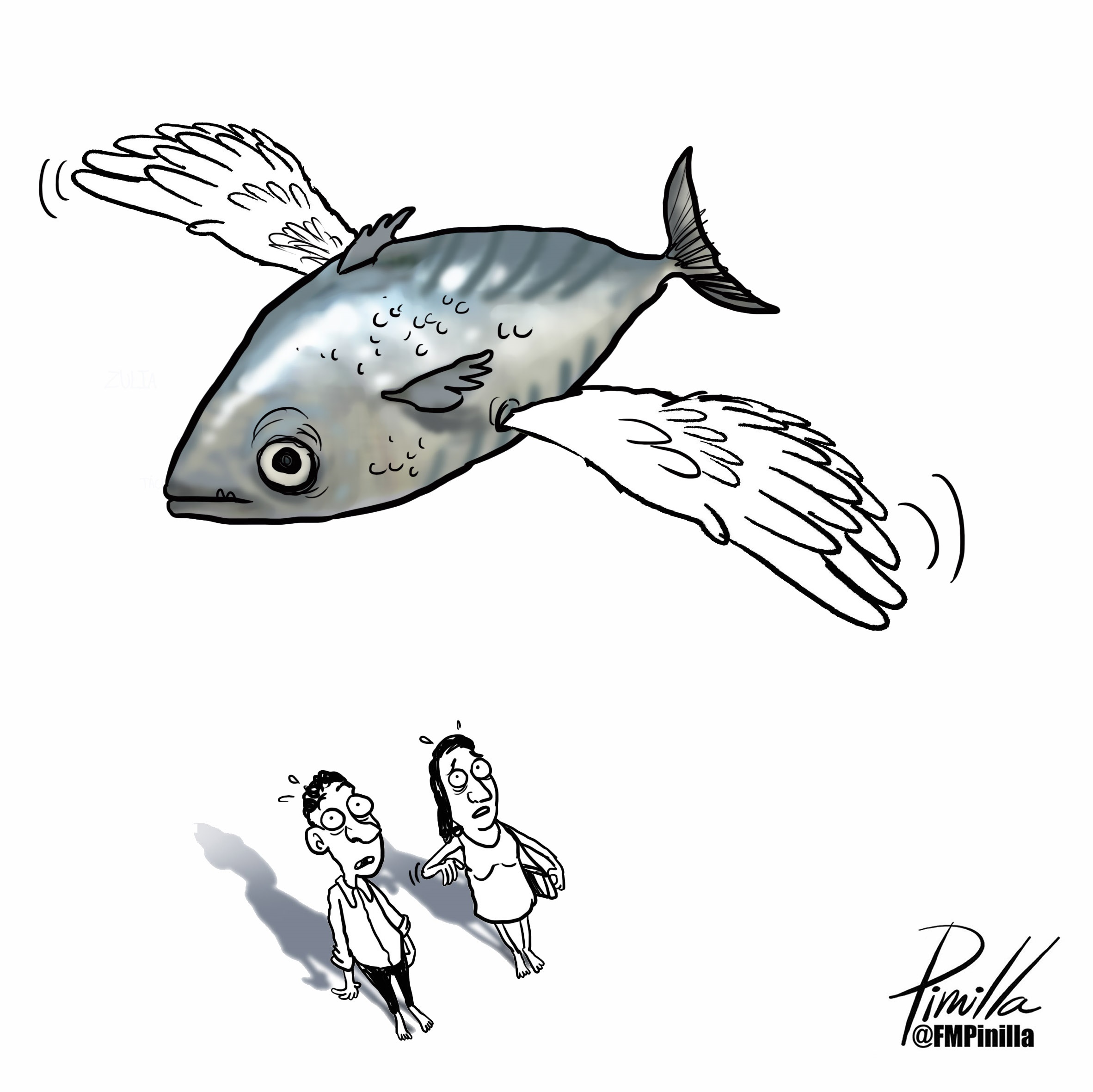 pescado volador