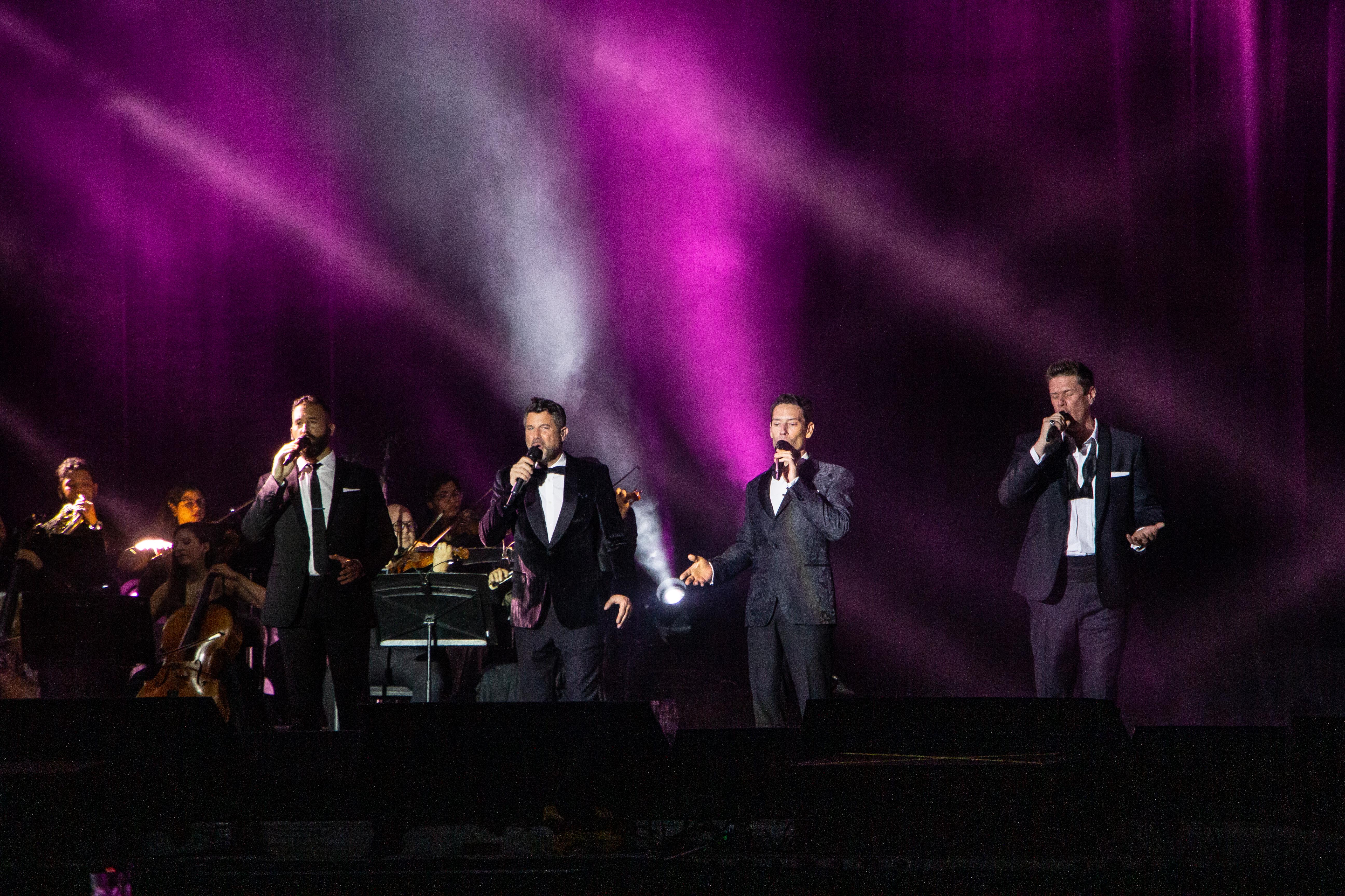 Il Divo rindió homenaje a Carlos Marín en una encapotada noche caraqueña