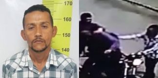 hombre detenido moto Caracas