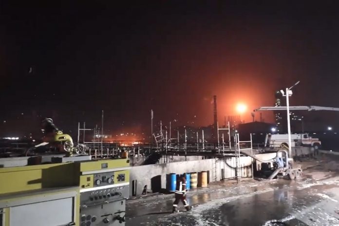 Tareck el Aissami: Incendio en la refinería Cardón no afectó las operaciones