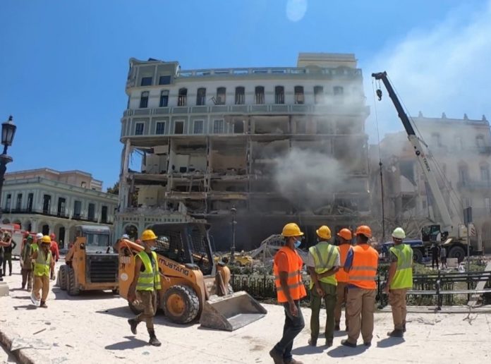 muertos explosión hotel La Habana