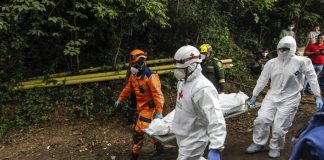 Ascienden a siete los fallecidos por el derrumbe de una mina colombiana