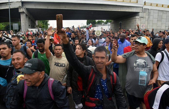 Migrantes venezolanos México