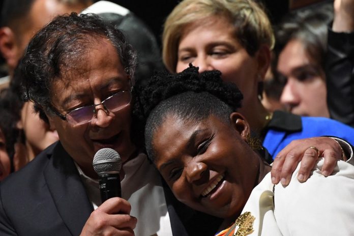 Francia Márquez, primera vicepresidenta afrodescendiente de Colombia, pide 