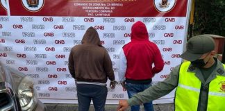 Detuvieron en Mérida a dos sujetos por tráfico de drogas