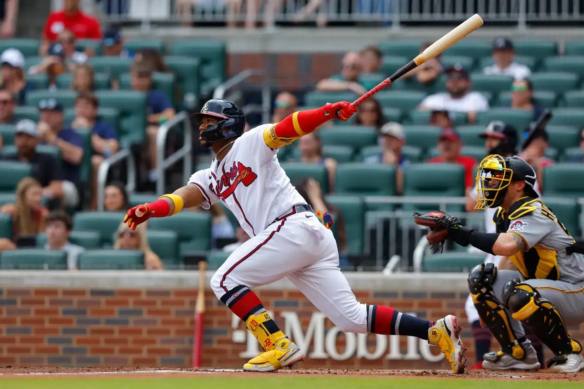 LeBron James felicitó a Ronald Acuña Jr por dedicarle su jonrón