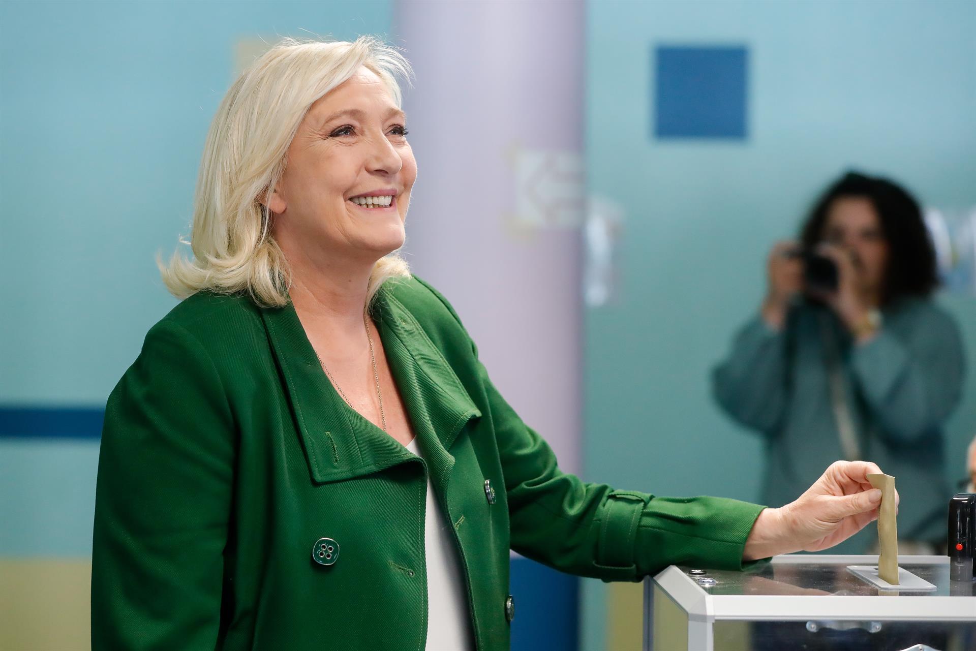 Marine Le Pen: «Haremos de Macron un presidente minoritario»