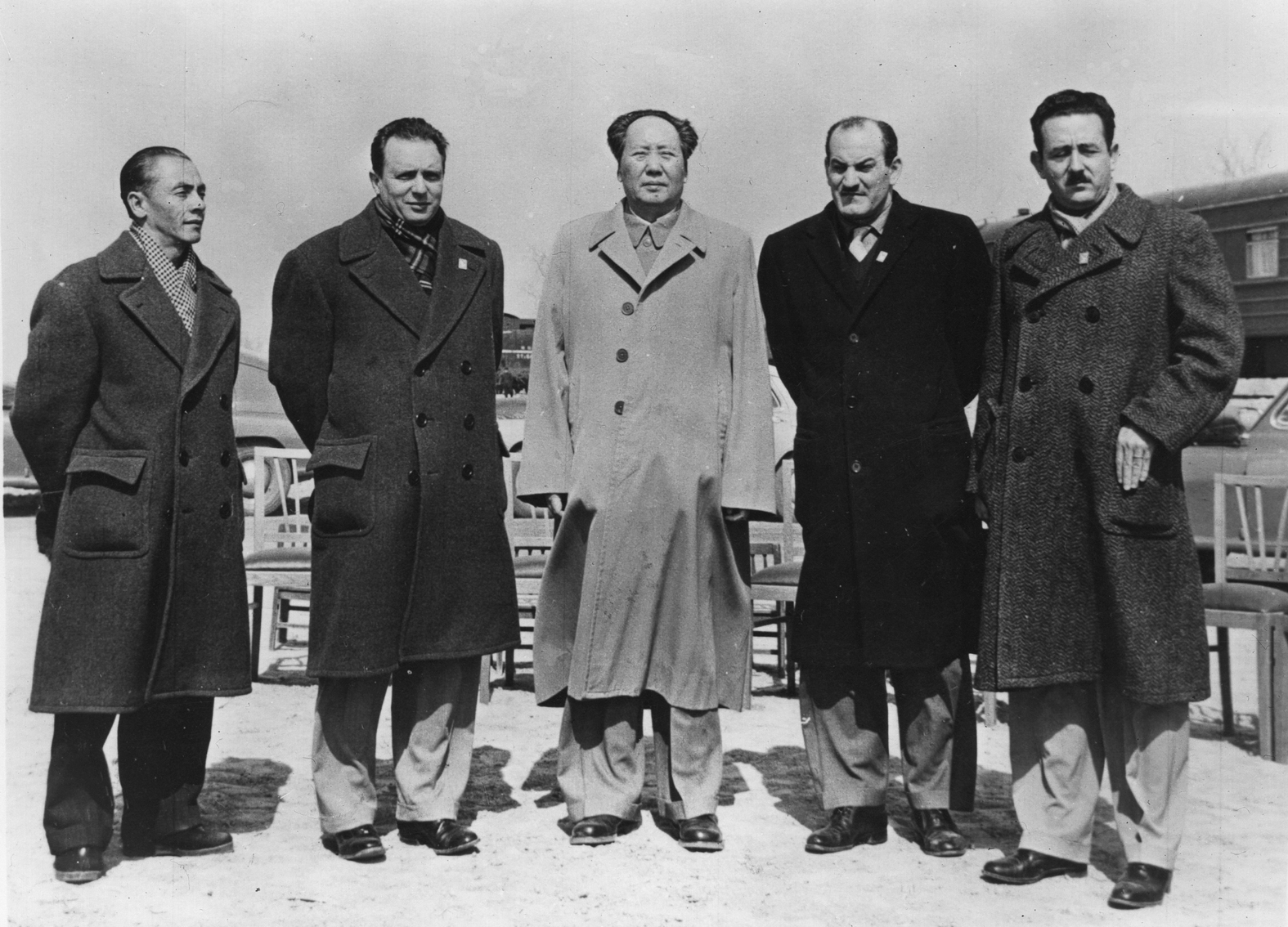 POMPEYO MÁRQUEZ CON MAO ZEDONG, 1959, ARCHIVO FAMILIAR