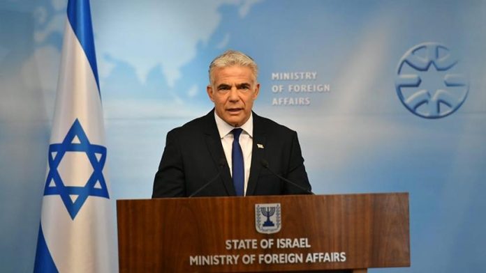 ministro de Relaciones Exteriores de Israel, Yair Lapid