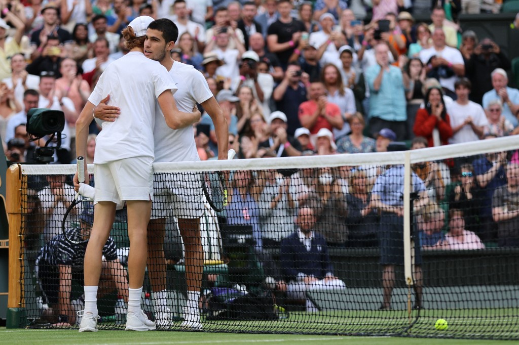 Carlos Alcaraz, eliminado en octavos de final de Wimbledon