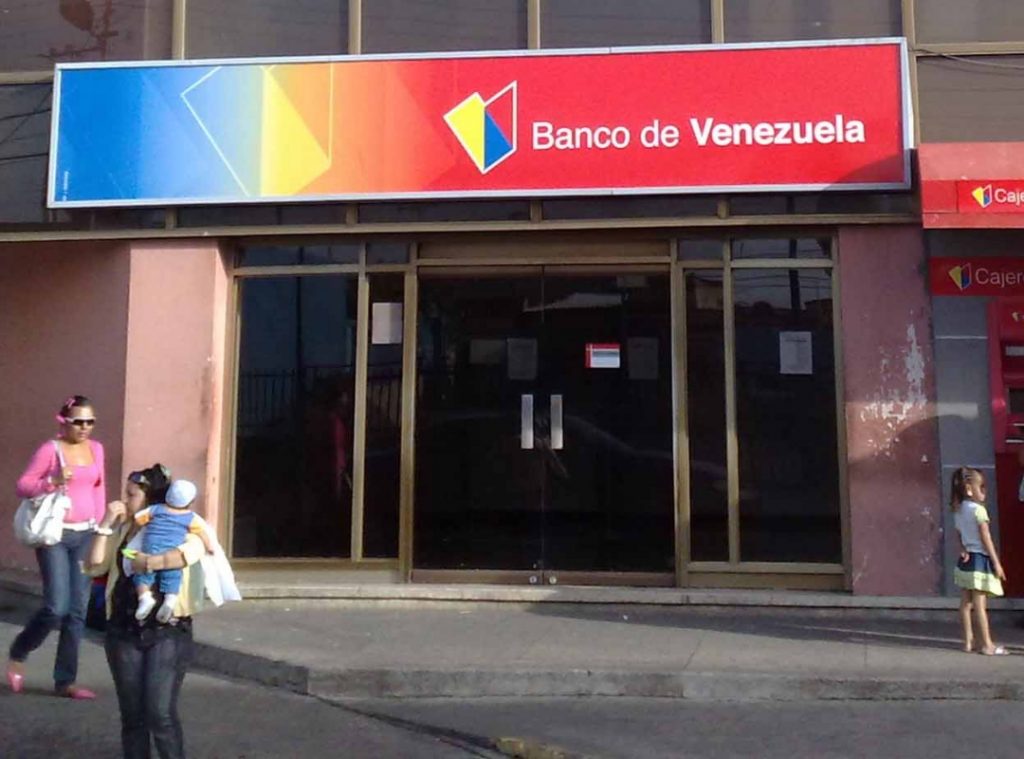 Banco de Venezuela fallas