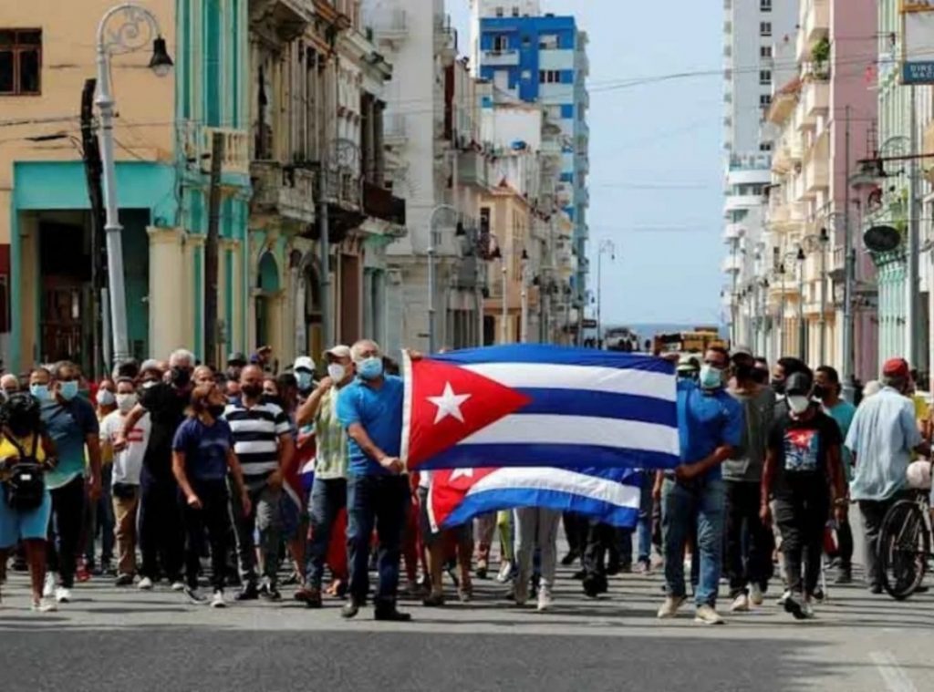Cuba protesta apagones