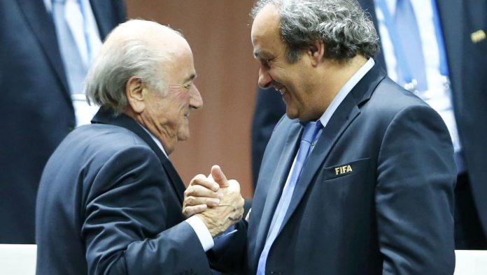 Platini Blatter Suiza