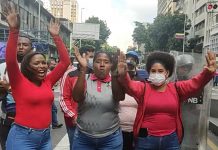 Trabajadores marcharon para exigir la derogación del instructivo Onapre