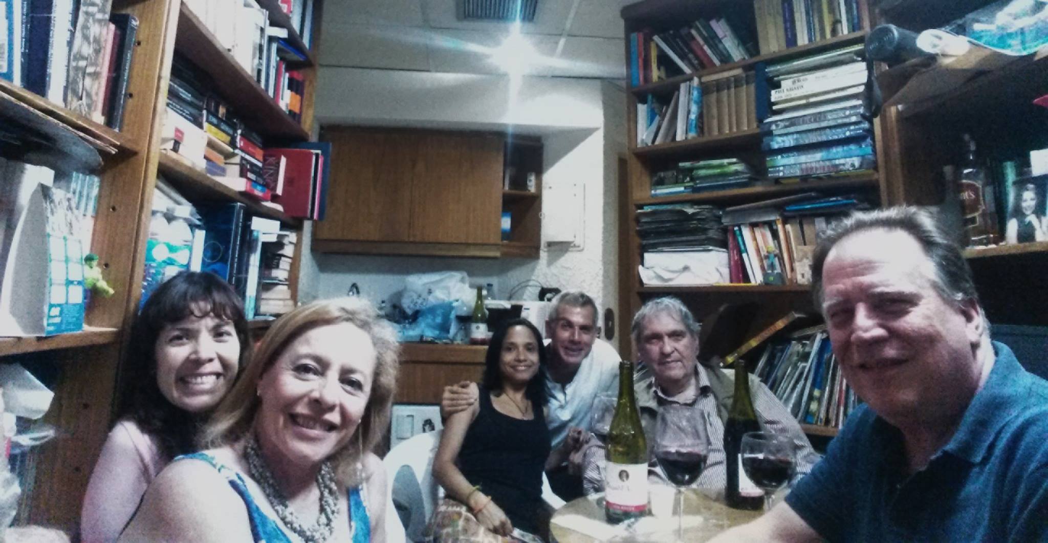 MARIPILI SALAS, MAGDALENA BOERSNER, LENNYS ROJAS, RÓMULO CASTELLANOS, RAFAEL CADENAS Y ANDRÉS BOERSNER