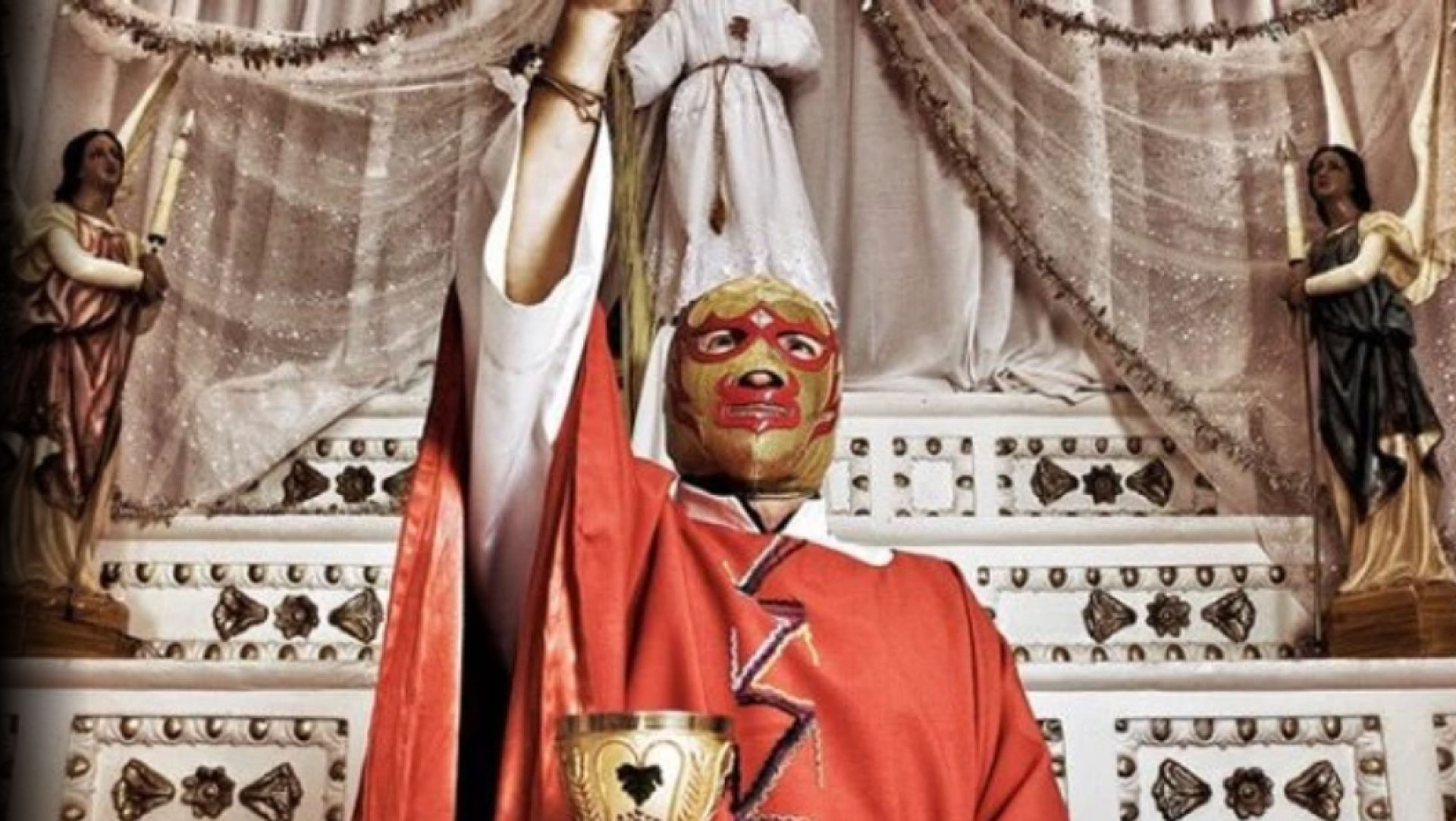 Fray Tormenta, el sacerdote enmascarado