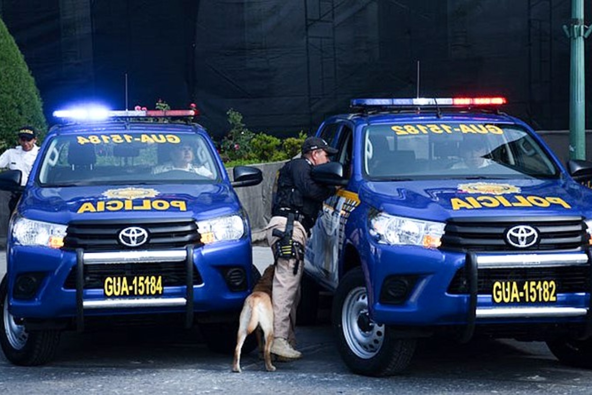 Policía de Guatemala.