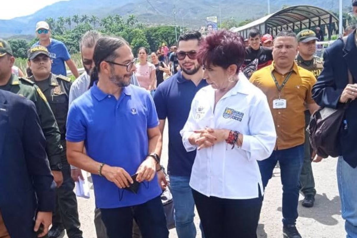 Freddy Ñáñez y Ernesto Villegas llegaron a Cúcuta