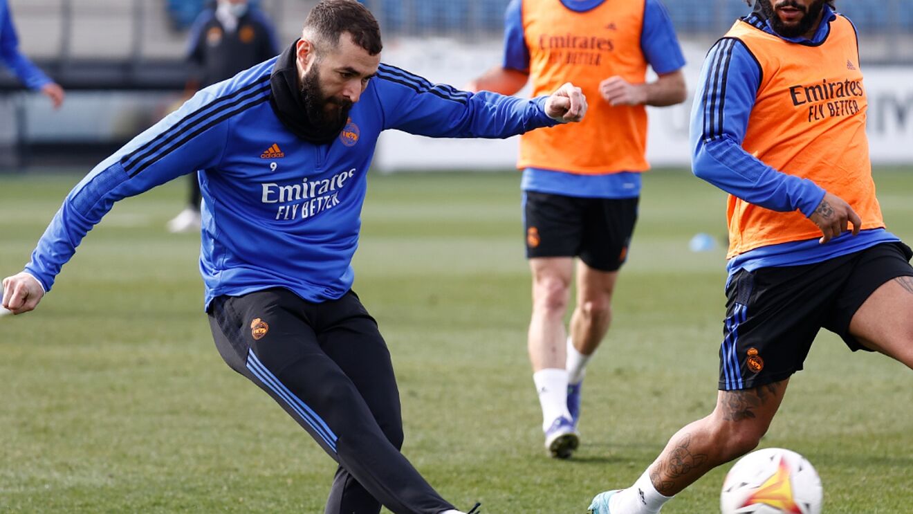 Benzema entrenamientos Foto Archivo