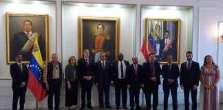 Cancillería de Maduro recibe en Caracas a nuevo embajador de Egipto
