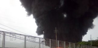 refineria puerto la cruz incendio