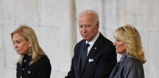 Joe Biden funeral Isabel II