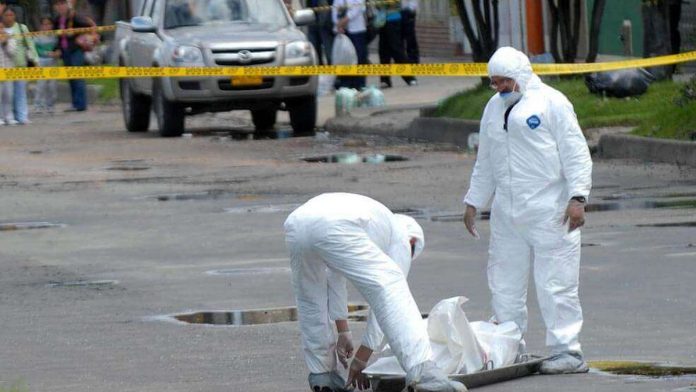 Cadáveres embolsados en Bogotá / bandas delictivas