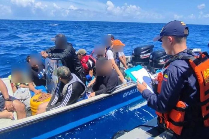 Interceptaron ocho embarcaciones que pretendían zarpar con migrantes ilegales desde San Andrés hacia Centroamérica