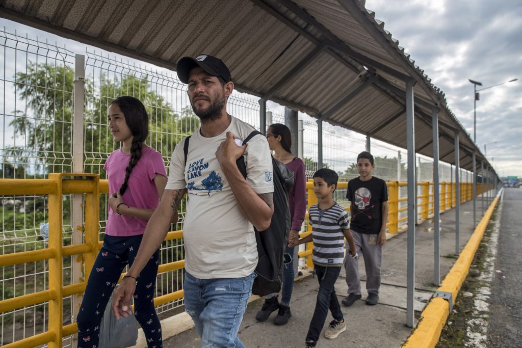  migrantes venezolanos en Guatemala