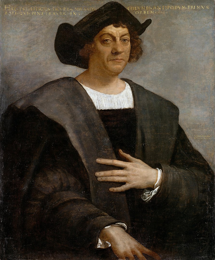 Cristóbal Colón. Sebastiano del Piombo