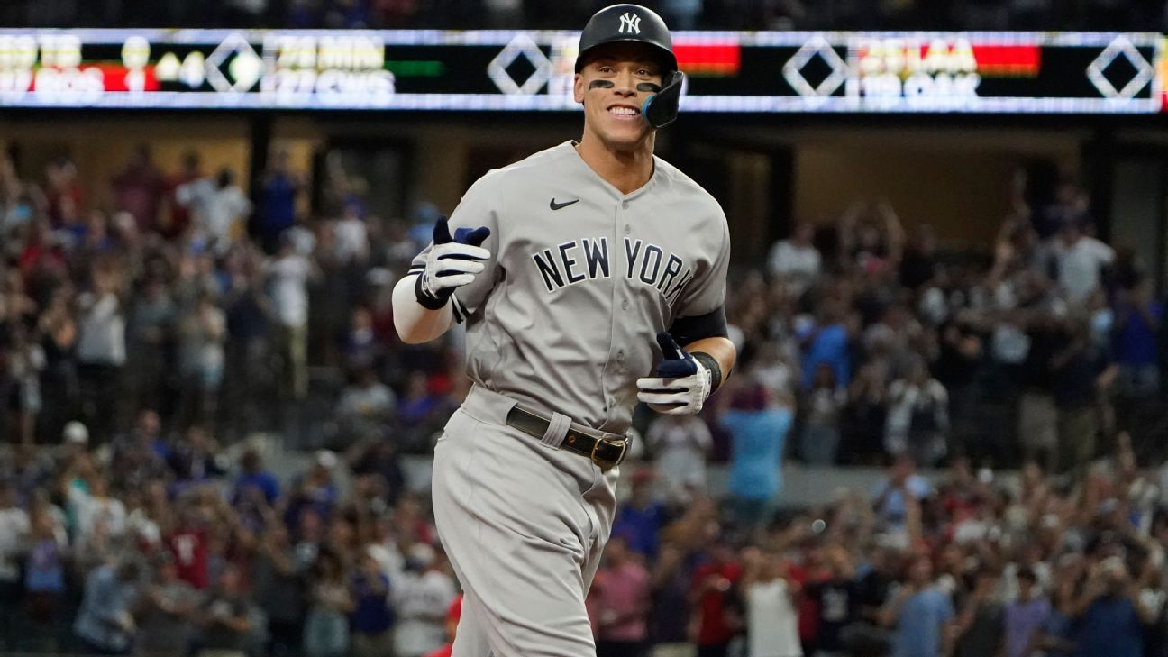 Aaron Judge rompió récord de jonrones en la Liga Americana