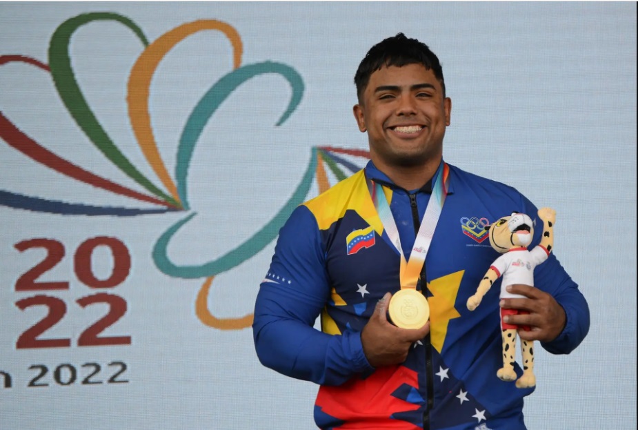 Keydomar Vallenilla rompió su propio récord en los Juegos Suramericanos