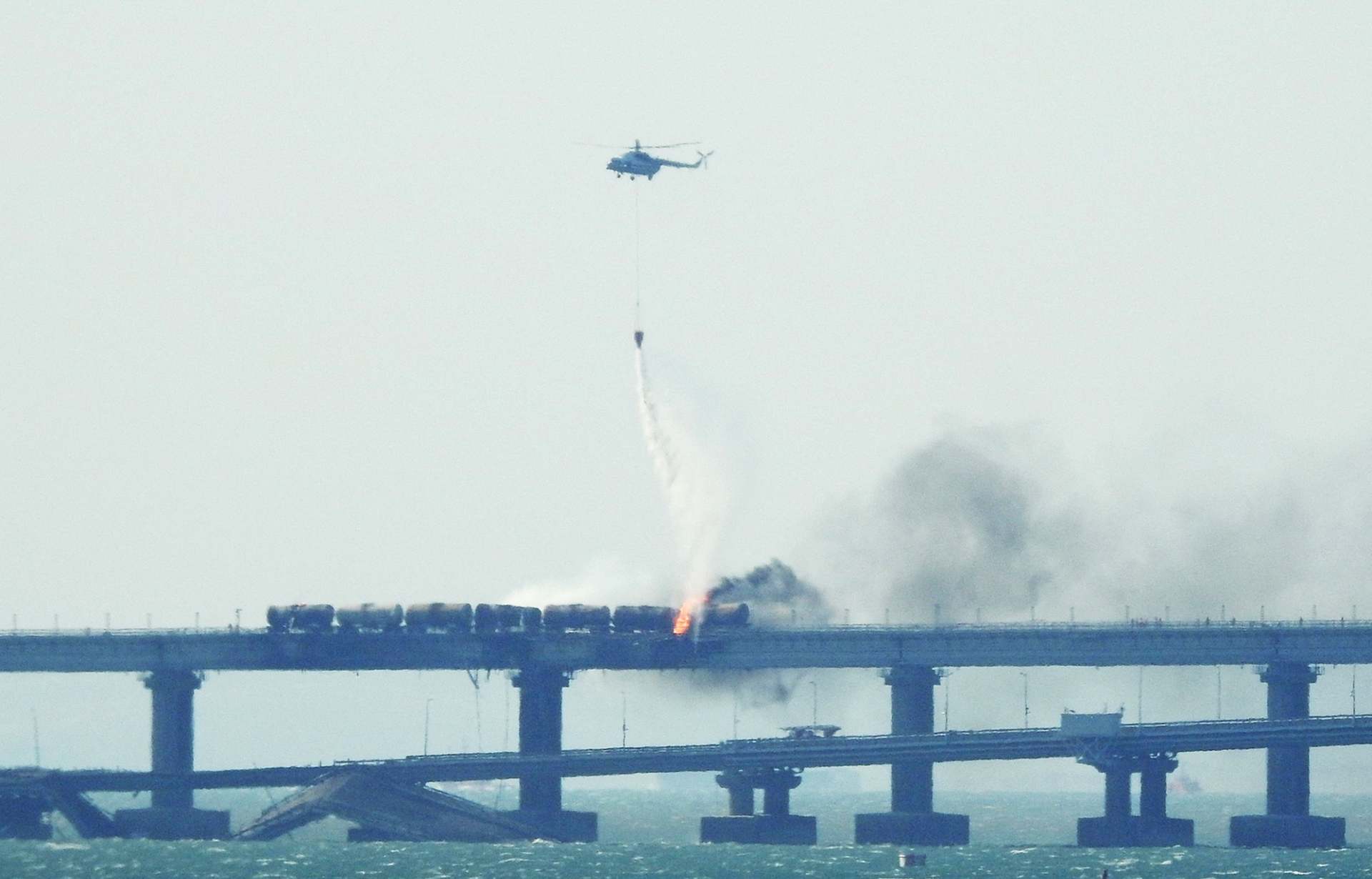 El puente de Crimea, el más largo de Europa y clave para Rusia