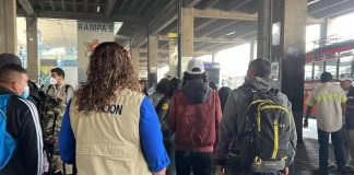Venezolanos varados en Guatemala
