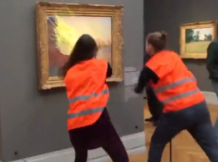 activistas cuadro de Monet