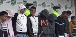 Detuvieron en Colombia a 19 presuntos integrantes del Tren De Aragua
