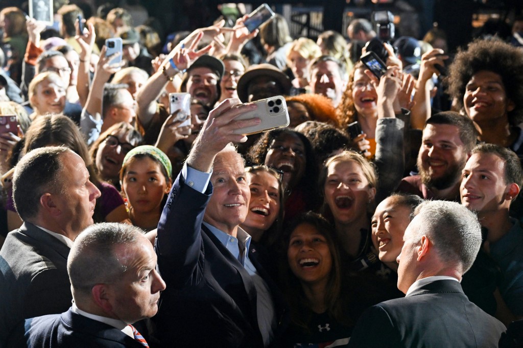 President Biden Participates in a Get Out The Vote Rally