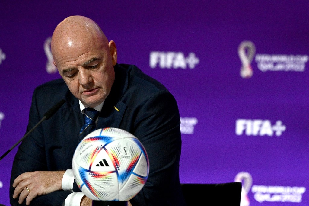 Infantino arremete contra la “hipocresía” de los países occidentales